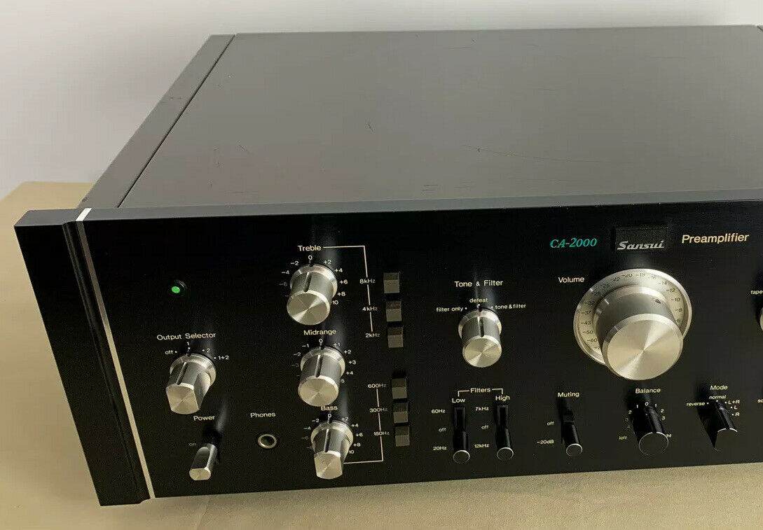 SANSUI CA-2000 PREAMP VINTAGE EXCELLENT PREAMPLIFIER – The