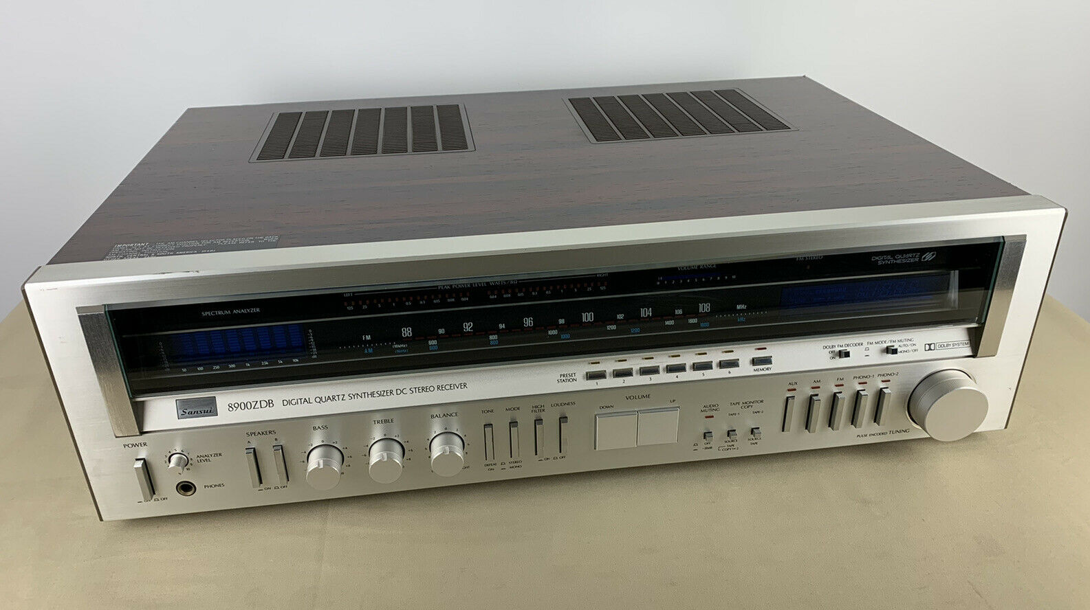 SANSUI 8900ZDB RECEIVER VINTAGE STEREO – The Vintage Audio Shop